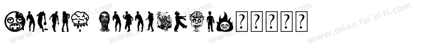 Zombie Holocaust字体转换